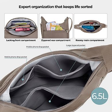 Travelon Anti-Theft Classic Essential Messenger Bag