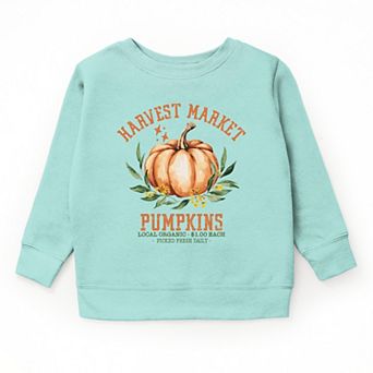 The Juniper Shop Harvest Market Pumpkins Local Organic Youth Sweatshirt