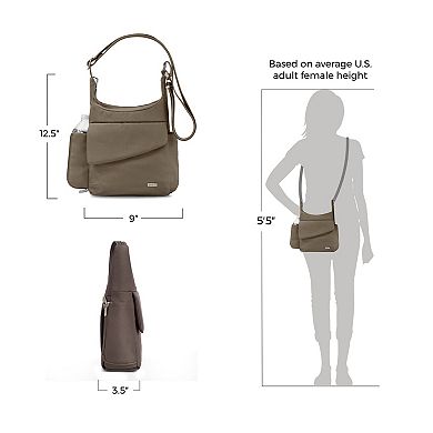 Travelon Anti-Theft Classic Messenger Bag With RFID-Blocking Compartments