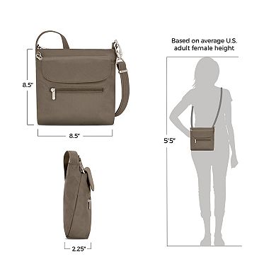 Travelon Anti-Theft Mini Zipper Closure Shoulder Bag