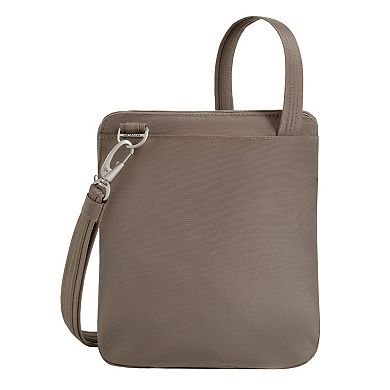 Travelon Anti-Theft Classic Slim Double Zip Crossbody Bag