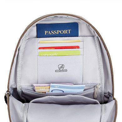 Travelon Anti-Theft Zipper Closure Multiple Compartments Classic Sling Bag