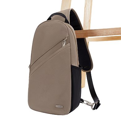 Travelon Anti-Theft Zipper Closure Multiple Compartments Classic Sling Bag