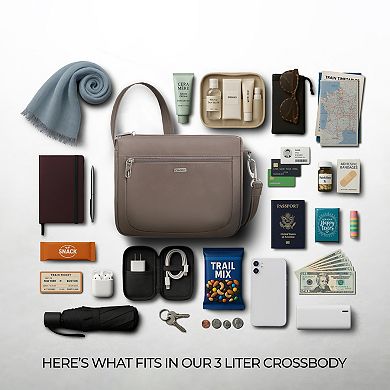 Travelon Anti-Theft Classic Small East/West Crossbody Bag
