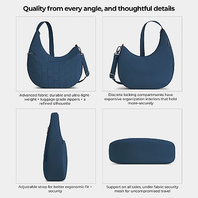 Travelon Anti-Theft Asymmetric Hobo Bag