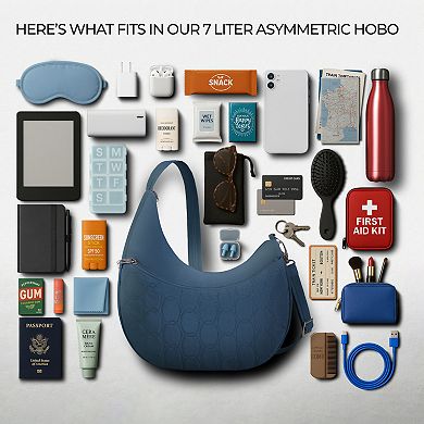 Travelon Anti-Theft Asymmetric Hobo Bag