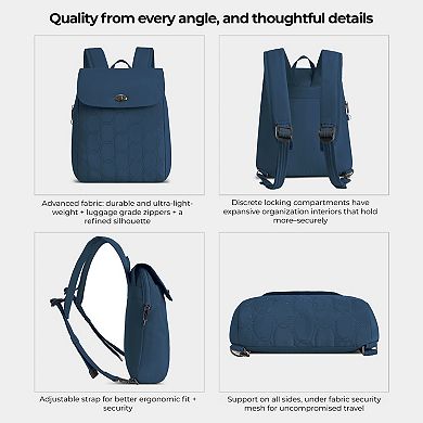 Travelon Anti-Theft Compact Multiple Compartments Backpack