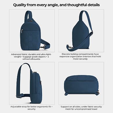 Travelon Anti-Theft Runways Small Sling Bag