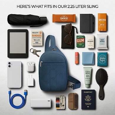 Travelon Anti-Theft Runways Small Sling Bag