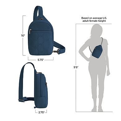Travelon Anti-Theft Runways Small Sling Bag