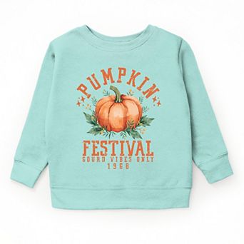 The Juniper Shop Pumpkin Festival Gourd Vibes Youth Sweatshirt