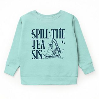 The Juniper Shop Spill The Tea Sis Boat Youth Sweatshirt