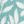 Light Aqua Leaves