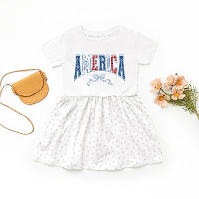 The Juniper Shop Coquette America Arched Toddler Dress