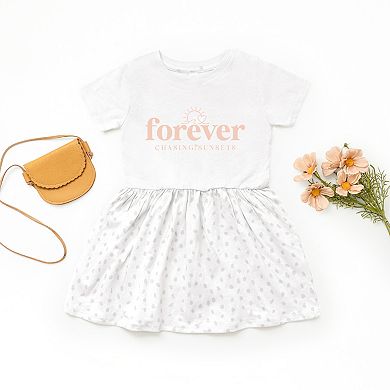 The Juniper Shop Forever Chasing Sunsets Sun Toddler Dress