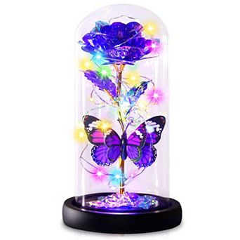 Light Up Eternal Rose Gift for Women - Perfect for Birthday, Mother's Day Valentine's Day