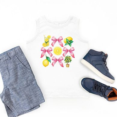 The Juniper Shop Coquette Lemonade Chart Youth Tank Top