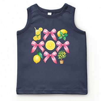 The Juniper Shop Coquette Lemonade Chart Youth Tank Top