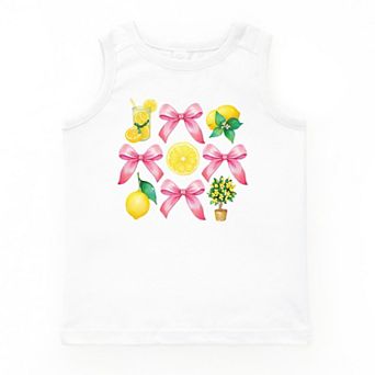 The Juniper Shop Coquette Lemonade Chart Youth Tank Top