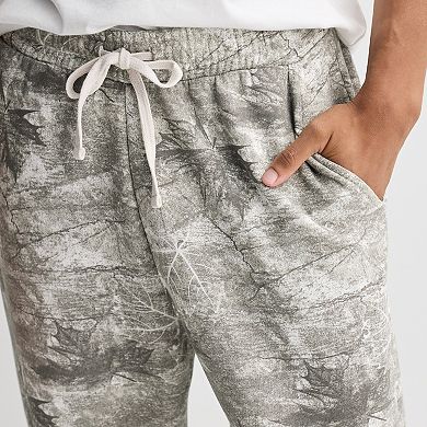 Men's Hollywood Baggy Fleece Open Leg Pants