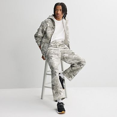 Men's Hollywood Baggy Fleece Open Leg Pants