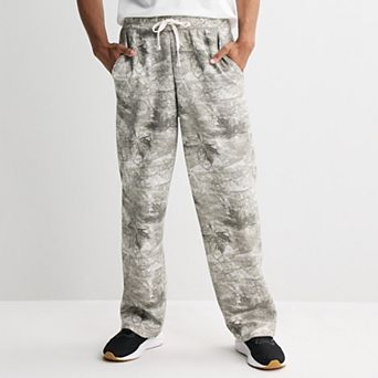 Men's Hollywood Baggy Fleece Open Leg Pants