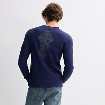 Men's Hollywood Traditional Camo Henley Thermal