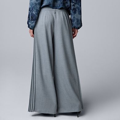 Women's Simply Vera Vera Wang Side Pleat Wide Leg Pants