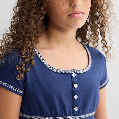 Girls 7-16 Sea + Skye Babydoll Tee