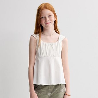 Girls 7-16 Sea + Skye Babydoll Tank Top