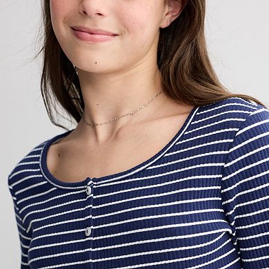 Girls 7-16 Sea + Skye Cozy Cardigan Top