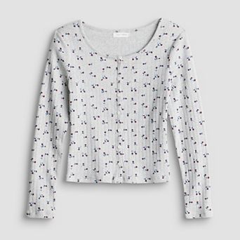 Girls 7-16 Sea + Skye Cozy Cardigan Top