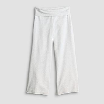 Girls 7-16 Sea + Skye Soft Rib Foldover Pants
