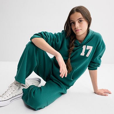 Girls 7-16 Sea + Skye Embroidered Hoodie