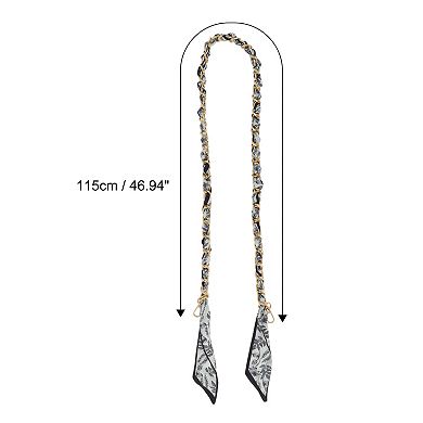 Stylish Scarf Design Handbag Strap for Versatile Use 1 Pc