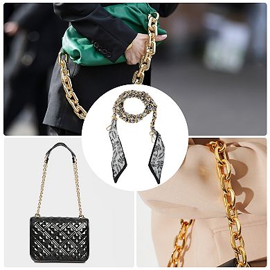 Stylish Scarf Design Handbag Strap for Versatile Use 1 Pc