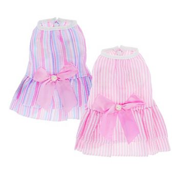Dog Dresses for Small Dogs Girls 2 pc