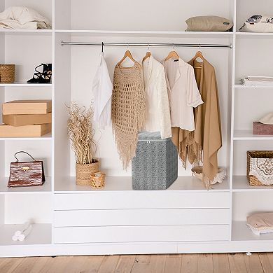 Herringbone Storage Bag for Organizing Quilts 1 Pc