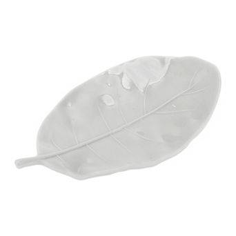 Leaf Soap Dish for Bathroom and Kitchen Storage with Drain Holes