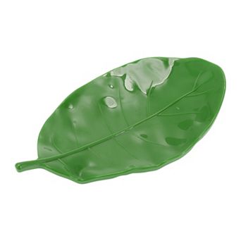 Leaf Soap Dish for Bathroom and Kitchen Storage with Drain Holes