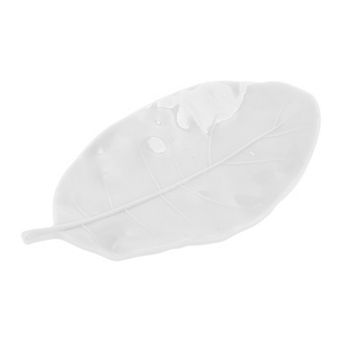 Leaf Soap Dish for Bathroom and Kitchen Storage with Drain Holes