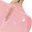 Gold Tone Clear Pink