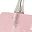 Silver Tone Clear Pink