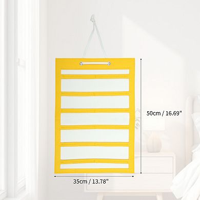 Hanging Earring Holder Large Jewelry Organizer for Home 16.69"x13.78" 1 Pc