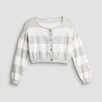 Girls 7-16 Sea + Skye Button Down Cardigan Sweater