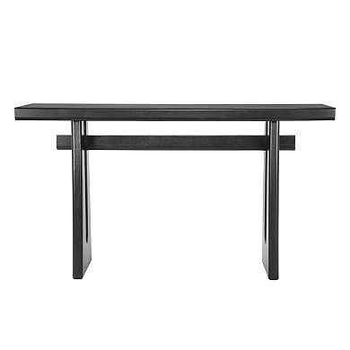 Whisen Elegant Console Table with Geometric Silhouette