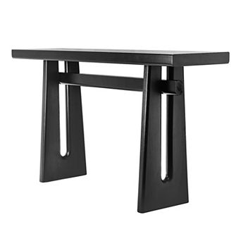 Whisen Elegant Console Table with Geometric Silhouette