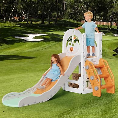 Bronze Plastic 6-in1 Slide