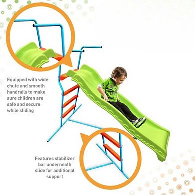 Bronze 6-Foot Wavy Kid's Slide