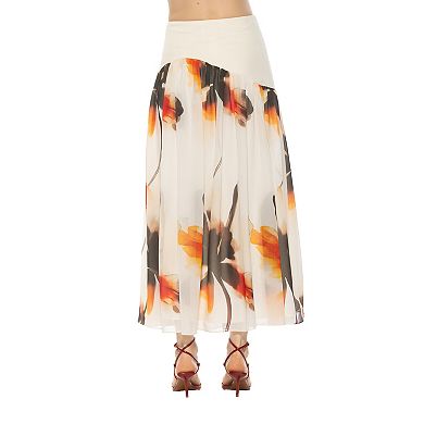 Women's ALEXIA ADMOR Asymmetrical Maxi Skirt